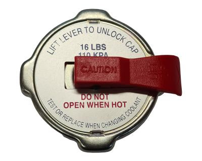 Red Lever Bayonet Style Cap - MotoRad Other - Pro Alloy