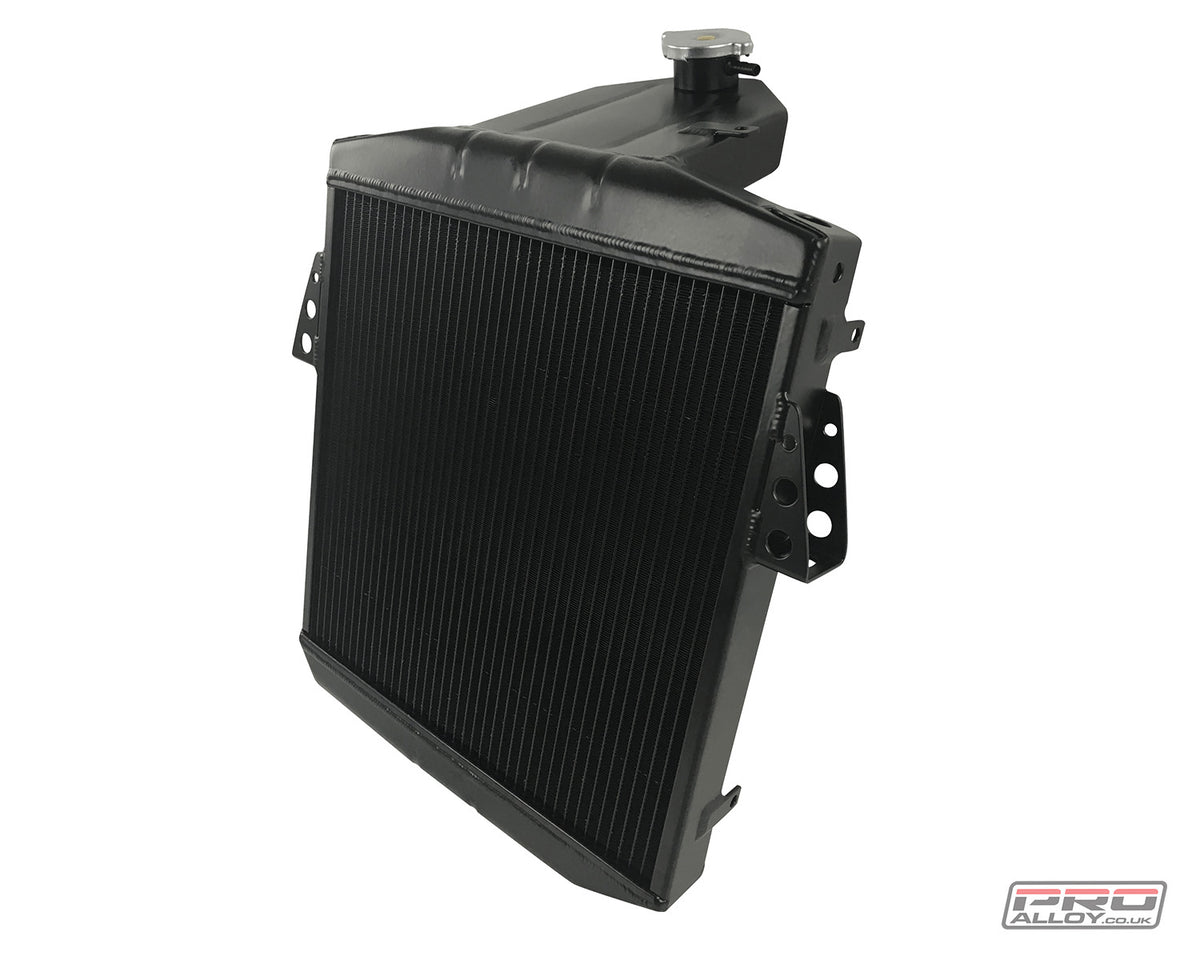 Alfa Romeo TZ1 Radiator Radiator Satin Black - Pro Alloy