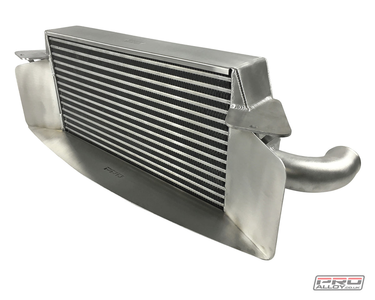 Focus RS MK2 Intercooler - Big Power Ultimate Spec Intercooler Satin Silver Without Symposer - Pro Alloy