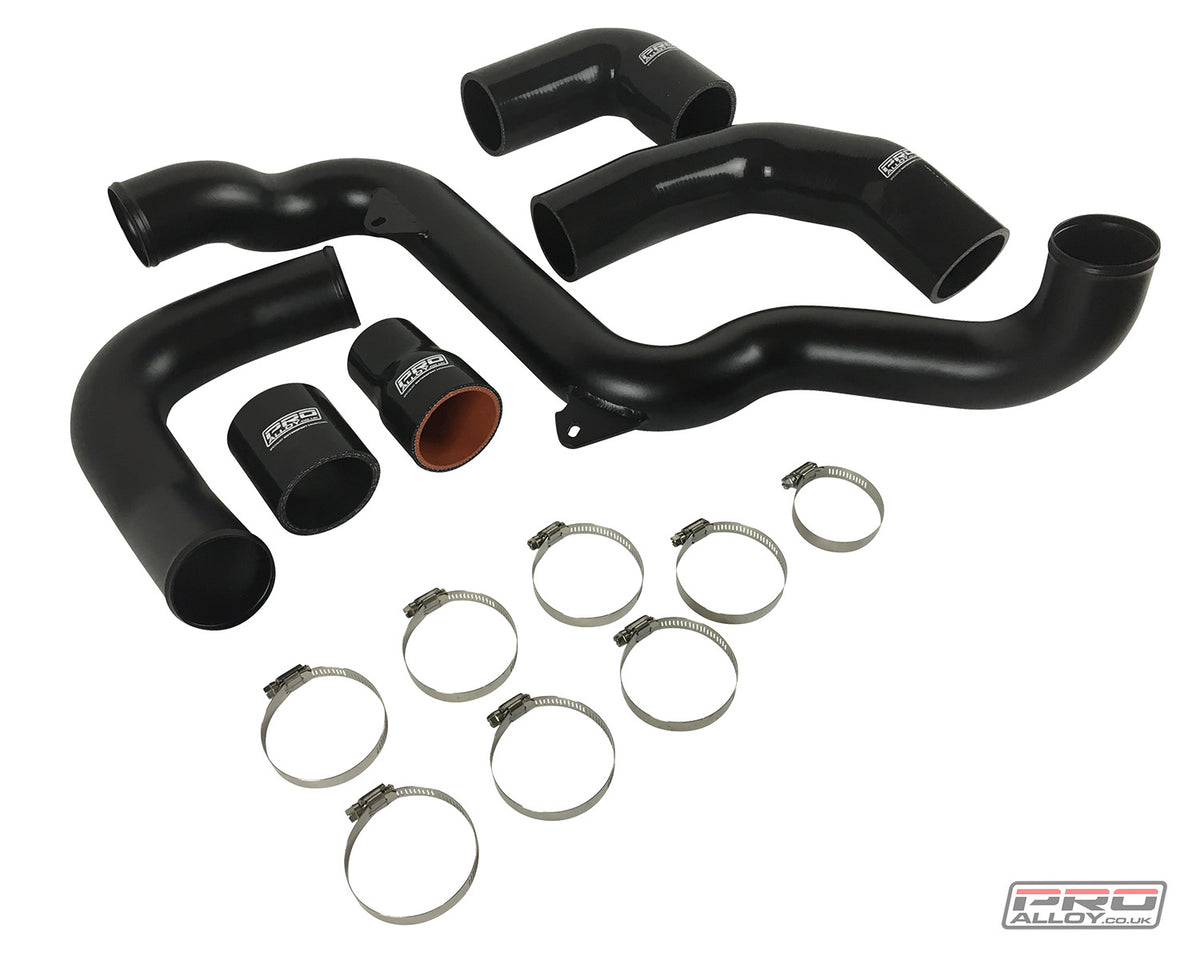 Focus RS MK3 Boost Pipe Kit Pipework Satin Silver - Pro Alloy