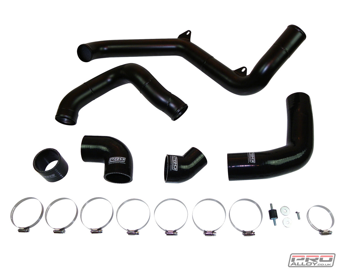 Focus ST MK3 Boost Pipe Kit Pipework Satin Black   - Pro Alloy