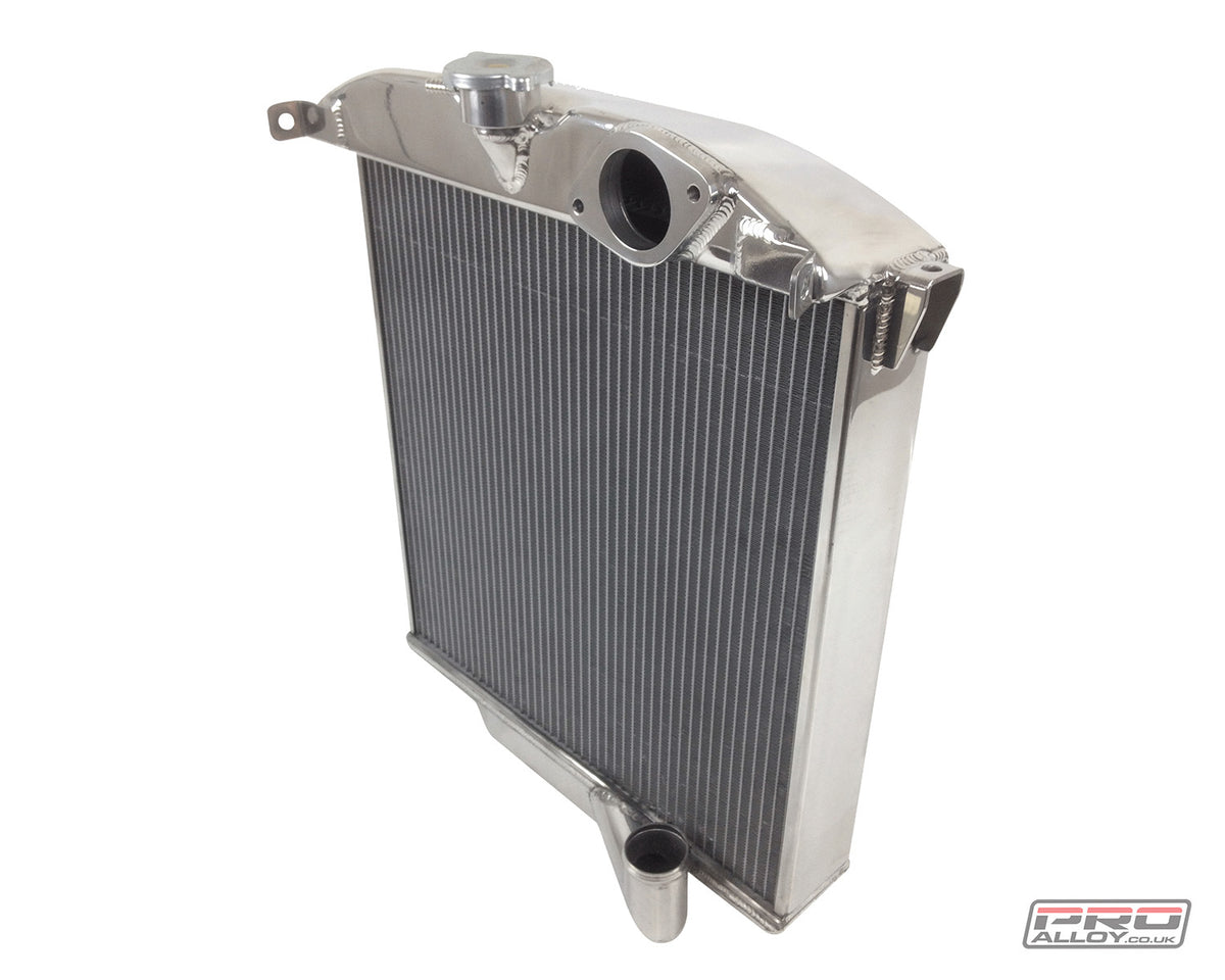 Jaguar XK120 Radiator Radiator Mirror Polished   - Pro Alloy