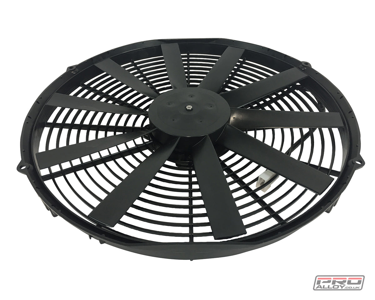 SPAL Slimline 8"Ø Cooling Fan Fan Kit - Pro Alloy