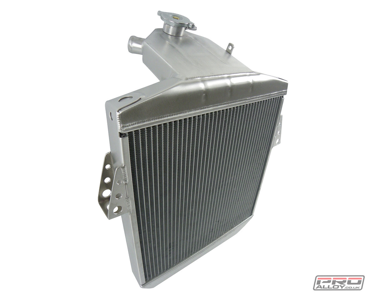 Alfa Romeo TZ1 Radiator Radiator Satin Silver - Pro Alloy