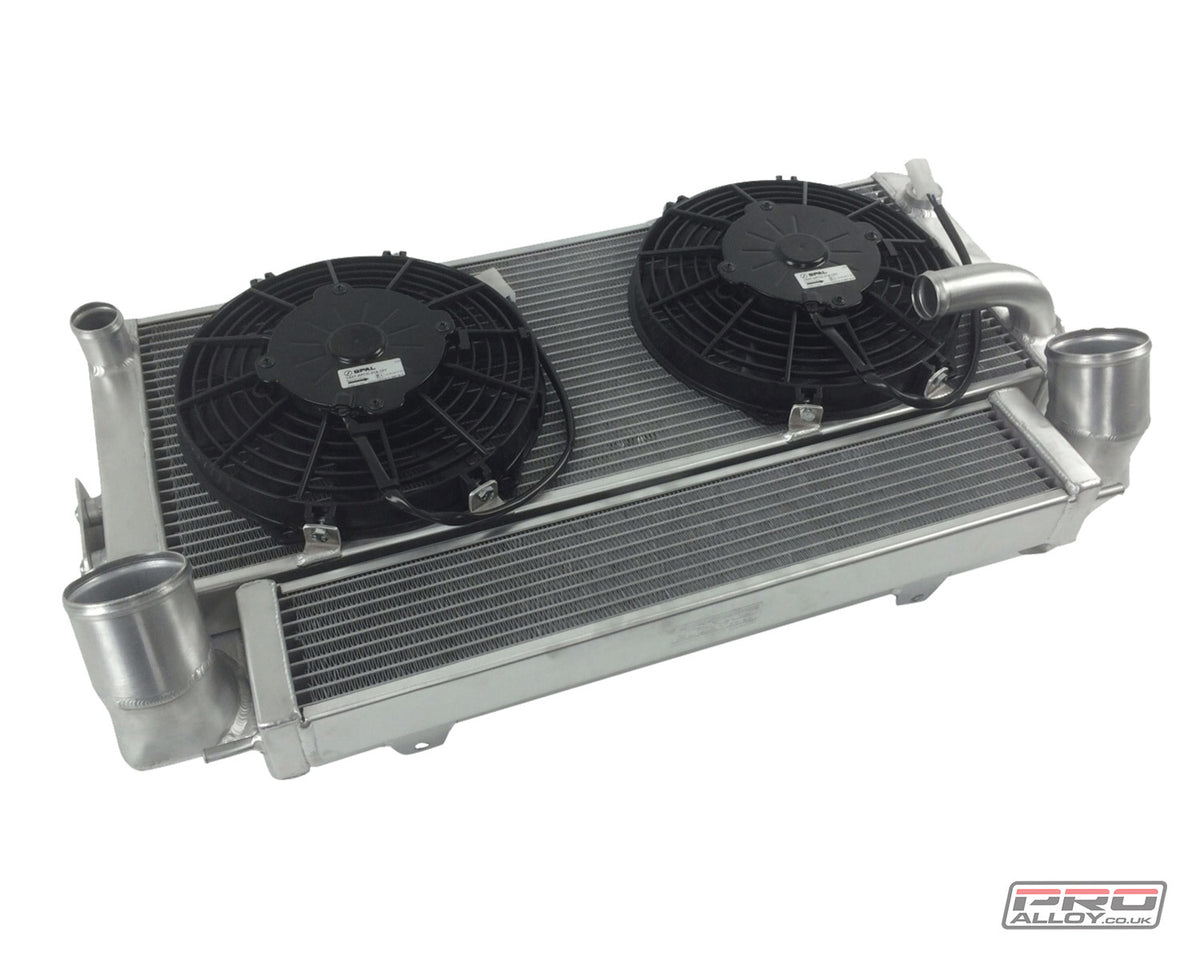 Escort MK1 &amp; MK2 Radiator YB - Cooling Package Intercooler    - Pro Alloy