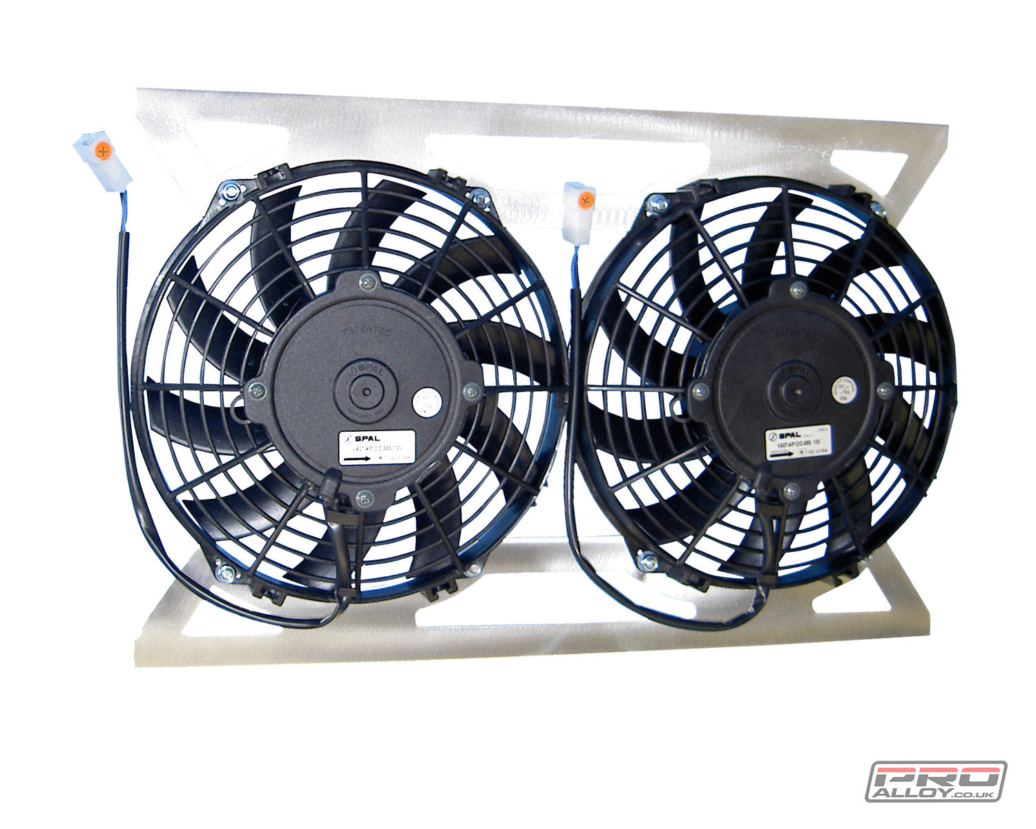 Escort RS Turbo S2 Fan Kit Fan Kit Satin Silver   - Pro Alloy