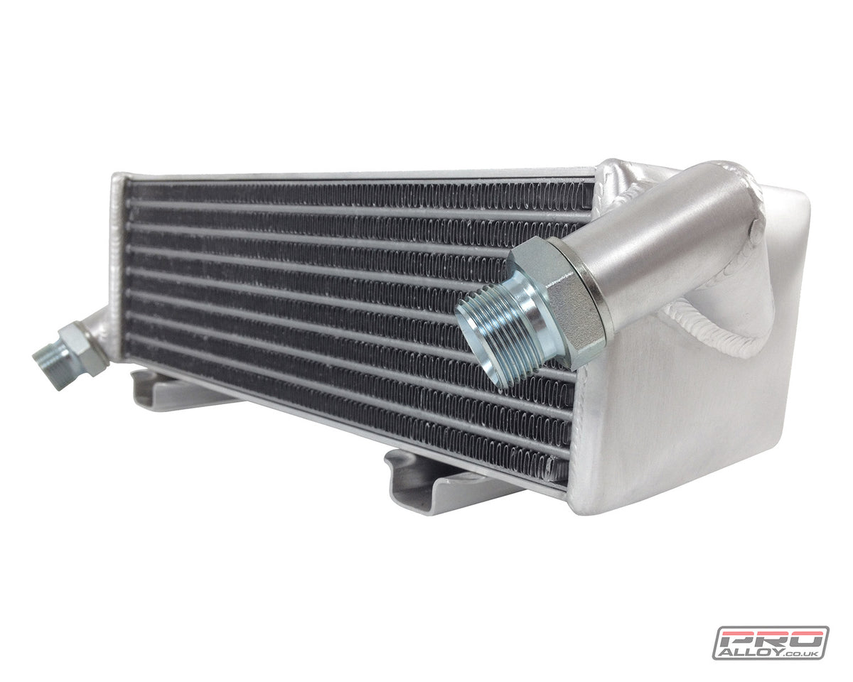Jaguar D Type Oil Cooler Oil Cooler Satin Silver   - Pro Alloy