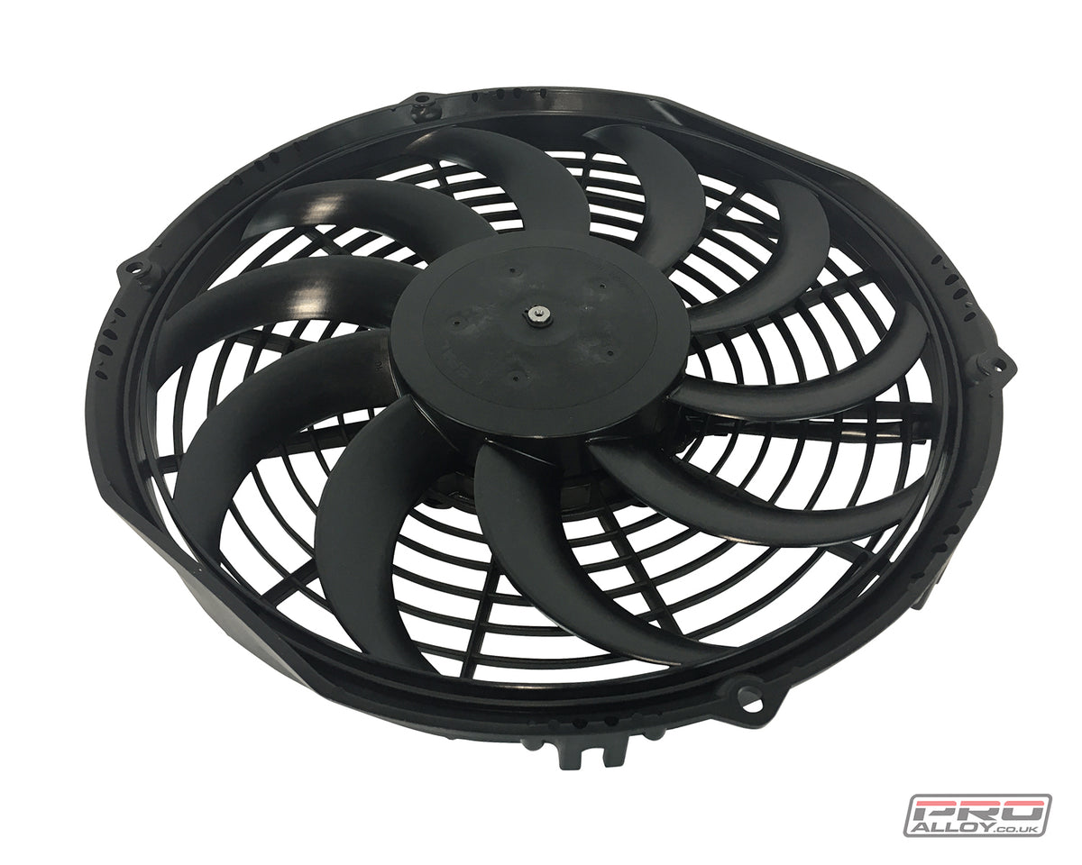SPAL Slimline 8&quot;Ø Cooling Fan Fan Kit    - Pro Alloy